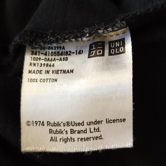 Uniqlo UT Rubik's Cube Graphic T-Shirt, Unisex, Size XS - Picture 6 of 6